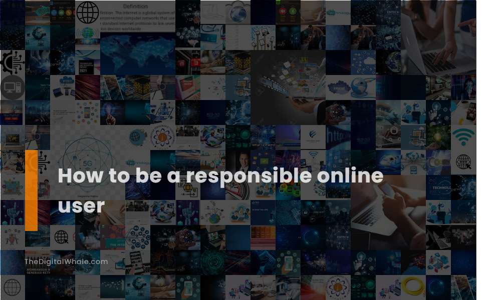 How To Be A Responsible Online User