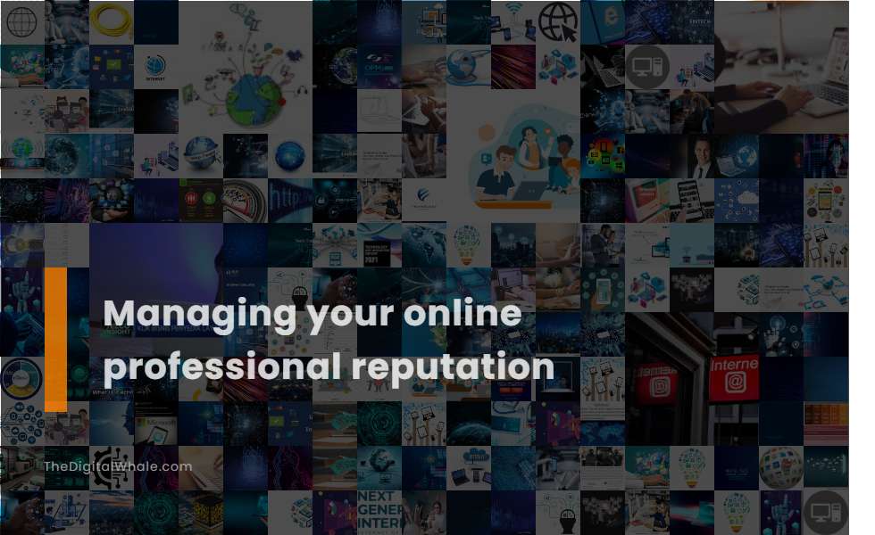 Managing Your Online Professional Reputation
