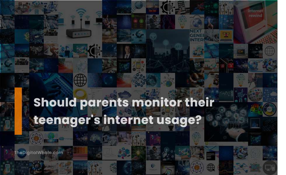 Should Parents Monitor Their Teenager's Internet Usage?