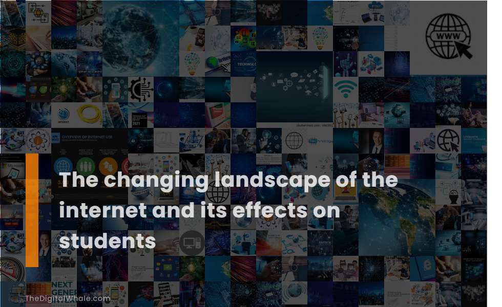 The Changing Landscape of the Internet and Its Effects On Students