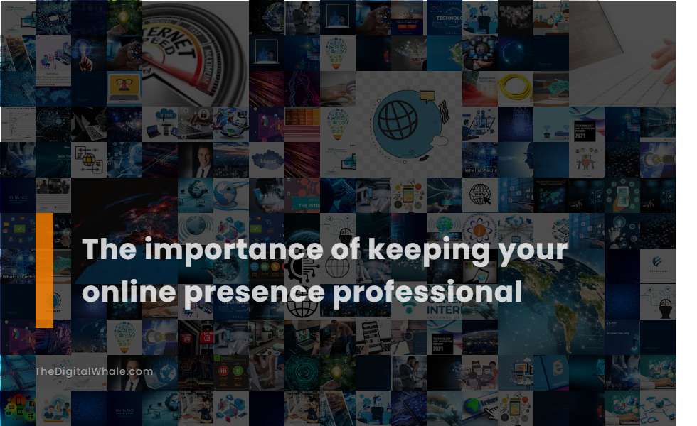The Importance of Keeping Your Online Presence Professional