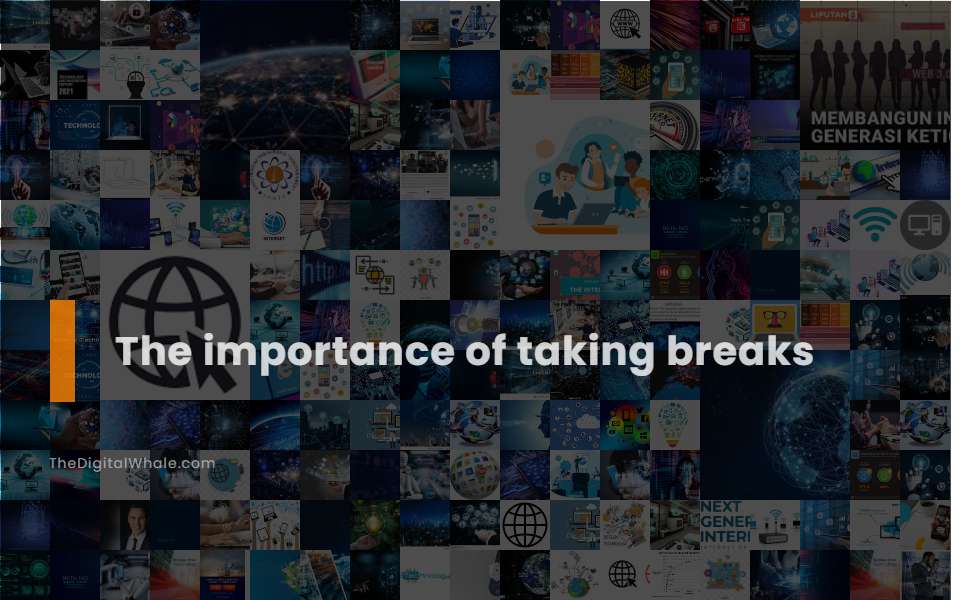 The Importance of Taking Breaks